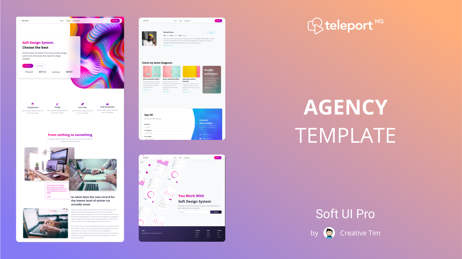 agency template