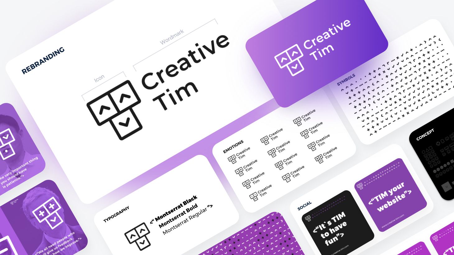 Rebranding: Welcome to Creative Tim New Logo