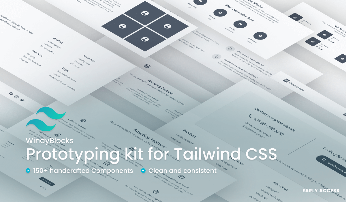 prototyping kit tailwind css