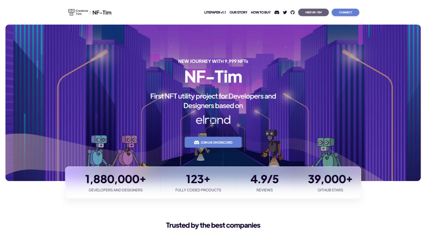 nftim first nft project for developers