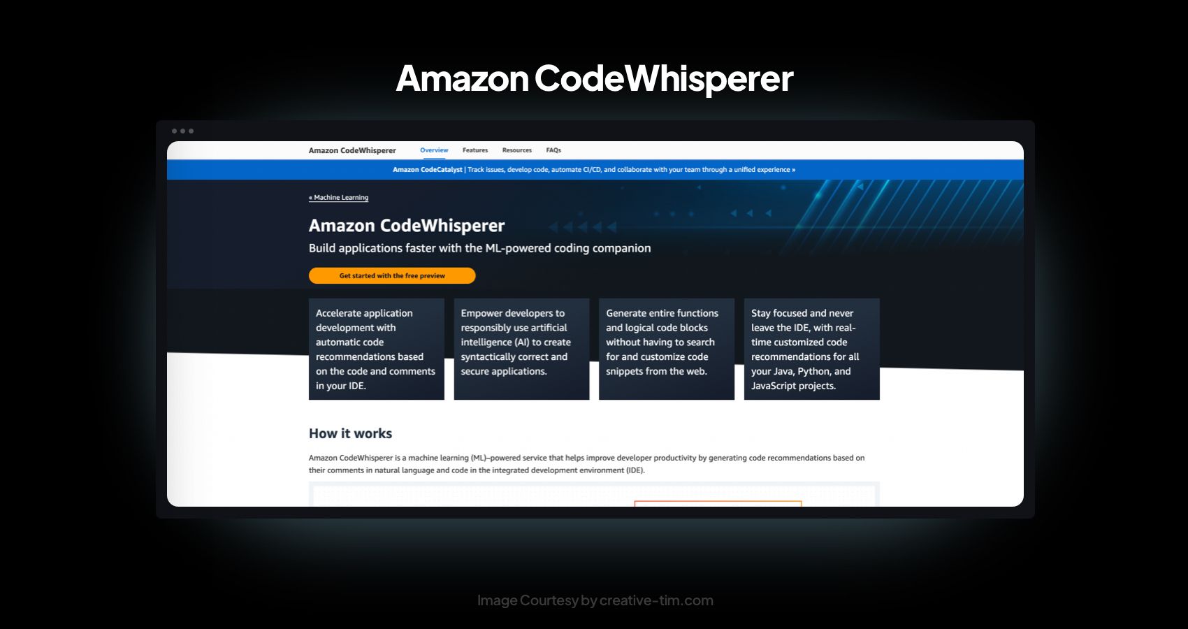 amazon codewhisperer - chatGPT alternative