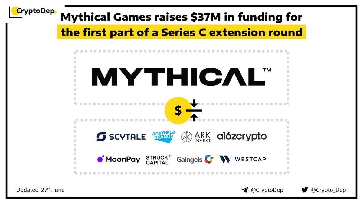 mythical games raises