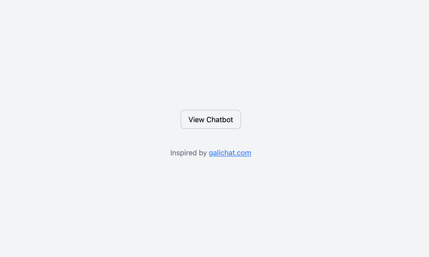 view chatbot button