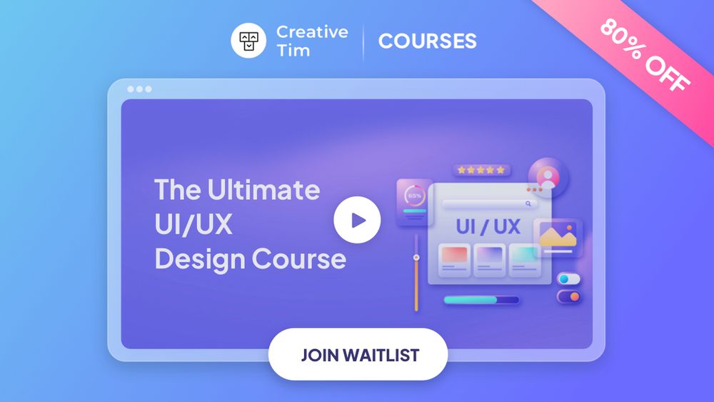 The Ultimate UI/UX Design Course is coming soon!
