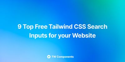 TW Components - Creative Tim's Blog - Fully coded design resources for ...