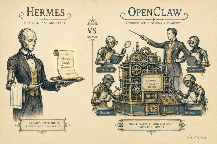 OpenClaw vs. Hermes: How They Actually Differ, and How I'd Install Hermes on a VPS