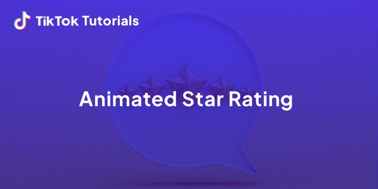 TikTok Tutorial #9 - How to create an Animated Star Rating in CSS & JavaScript