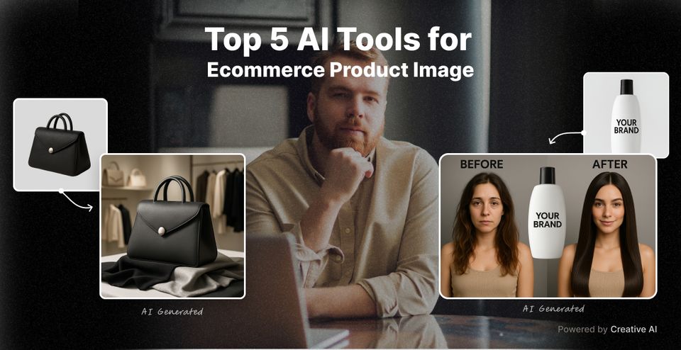Top 5 AI Tools for eCommerce Product Image Generation