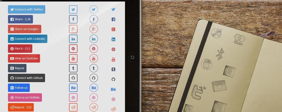 How to Design Custom Share Buttons