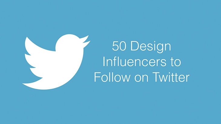 Top 50 Design Influencers on Twitter