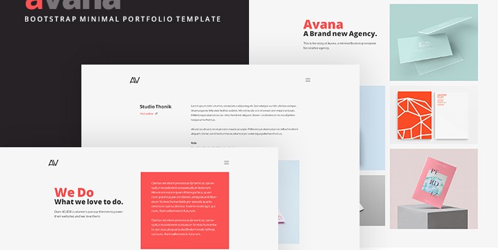 Avana-minimal-portfolio-template