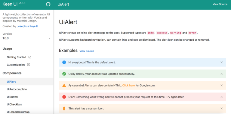 15+ Cool VueJS Examples and Templates