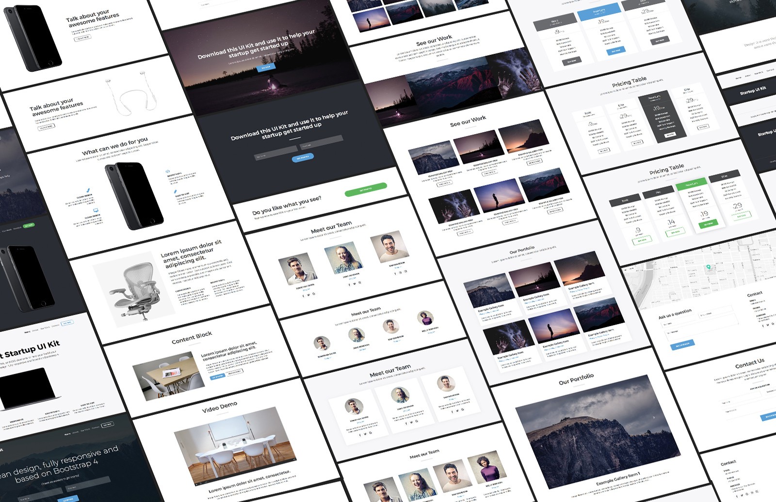 25+ Free Bootstrap UI Kits And Templates @Creative Tim