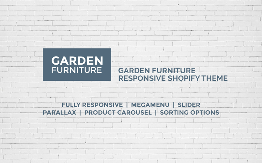 Garden Furniture - Furniture & Interior Design Shopify Theme 