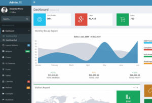 10+ Free Dashboards and Templates for Laravel