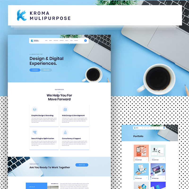 Kroma | Creative Multipurpose Website Template
