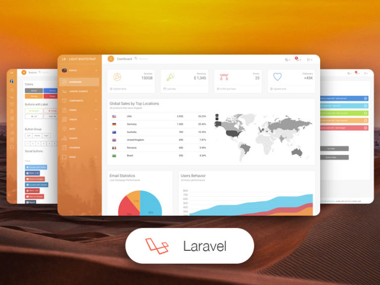 10+ Top PRO Laravel Templates for 2022 @Creative Tim