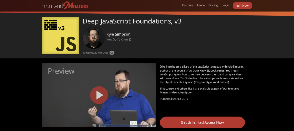 Deep JavaScript Foundations