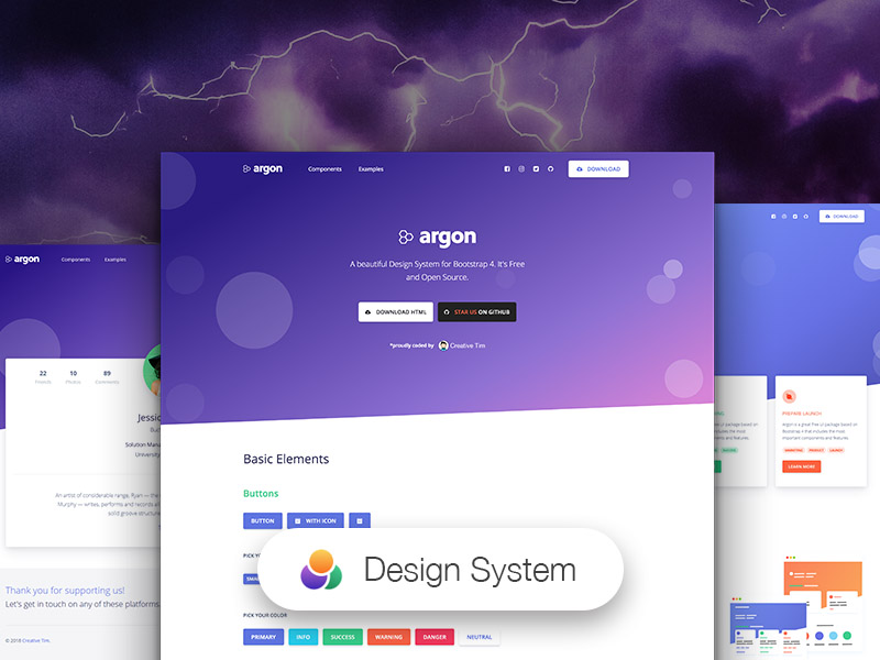 Argon Design System