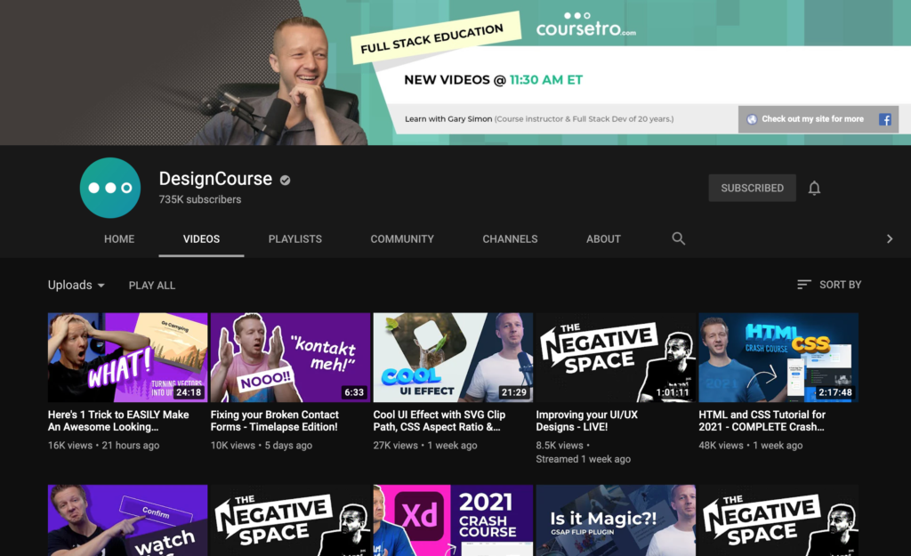 15+ Youtube Channels For Web Developers And Web Designers